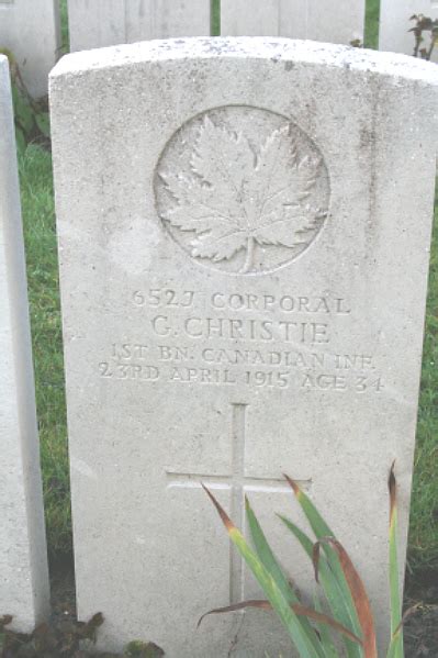 George Christie The Canadian Virtual War Memorial Veterans Affairs