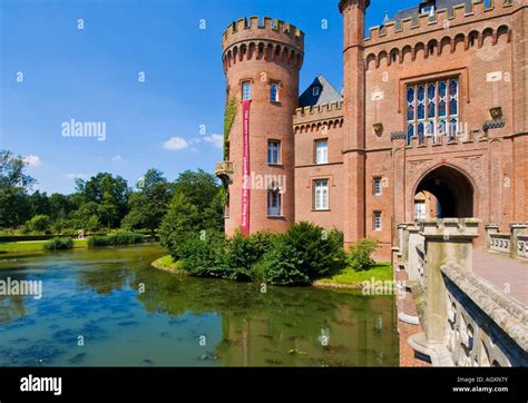 Castle Moyland Bedburg Hau Germany Stock Photo Alamy