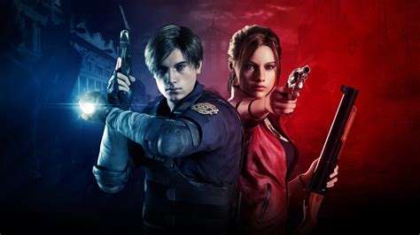 1280x720 Claire Redfield And Leon Resident Evil 2 8k 720P HD 4k