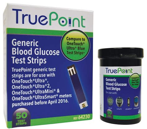 Buy Truepoint Generic Test Strips 50 Count For Use With Onetouch Ultra
