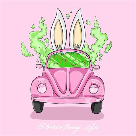 Baked Bunny ™️ 🐰💕 On Instagram “issa Hot Box 🔥💨” Bunny Weed Memes