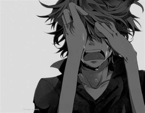 Anime Triste Manga Boy Anime Boy Crying Poses References Sad Art