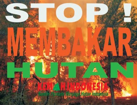 Demo Senin Tuntut Lestarikan Hutan Cabut Izin Perusahaan Pembakar Lahan