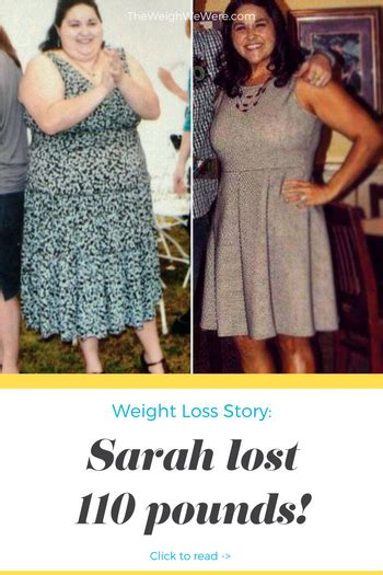 Sarah 110 Pounds Lost Weight Loss Transformation V The Weigh We Were