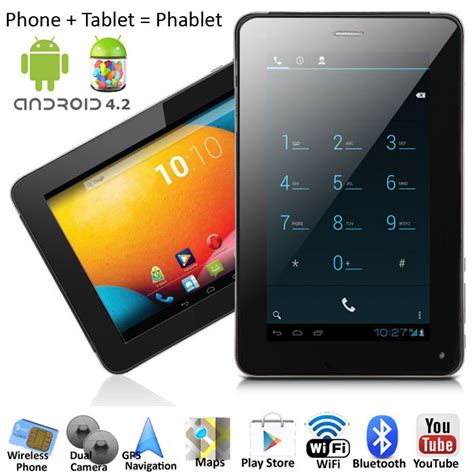 Phablet 7 Android 42 Tablet Phone Gsm Unlocked Atandt T Mobile