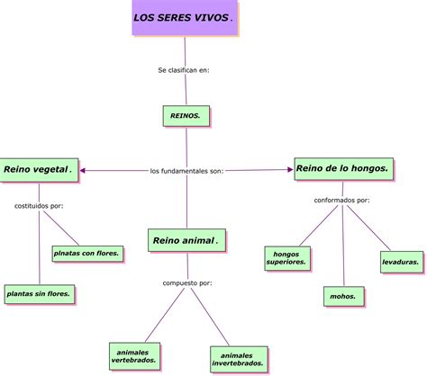 Grupo Edutecno Mapa Conceptual De Los Seres Vivos The Best Porn Website