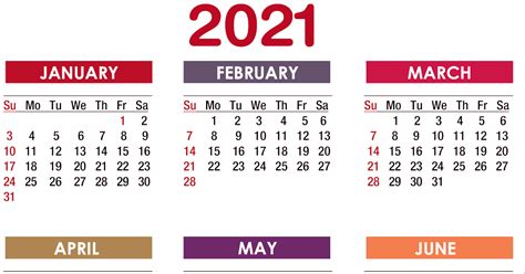Transparent Png January 2021 Calendar Png 2022 Calendar