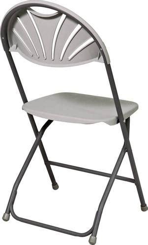 A small folding table can act as an extra eating surface in front of the television. WorkSmart - Resin Plastic Folding Chair (Set of 4) - Light Gray | Okinus Online Shop