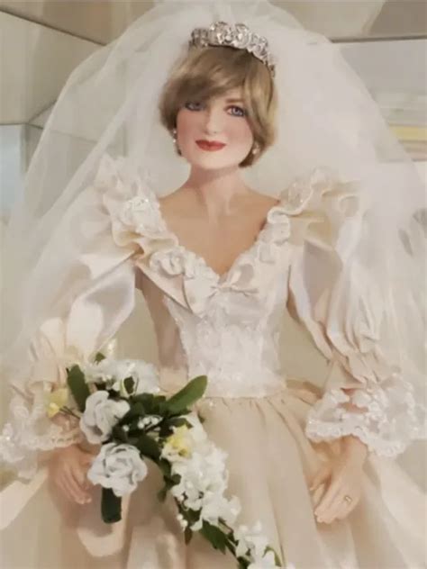 Franklin Mint Princess Diana Doll Royal Portrait Gown Hot Sex Picture