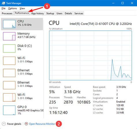 When it comes to smart computing, there's no better tool for understanding and troubleshooting your computer's health than the free resource monitor utility. 11 cách mở Resource Monitor trong Windows 10 - Quantrimang.com