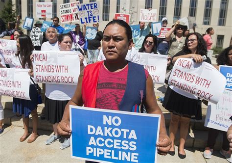 Judge Delays Injunction Ruling As Native American Pipeline Protest