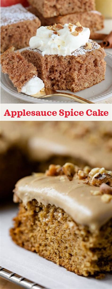 cake applesauce spice easy recipes spiced recipe fashioned bundt