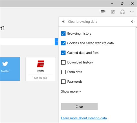 How To Delete Browsing History In Microsoft Edge Browser Simplehow