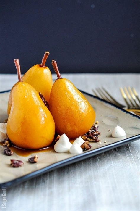 This vegan chocolate mousse can be made in less than 15 minutes flat, with only 4 ingredients how to make vegan chocolate mousse. Sous Vide Marsala Poached Pears + Video - I Sugar Coat It ...