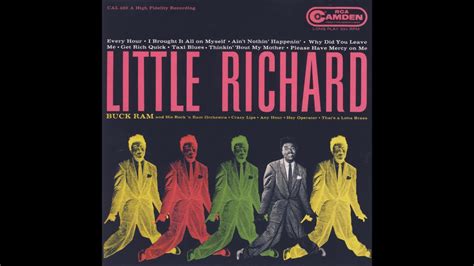 Little Richard And Buck Ram Any Hour Youtube