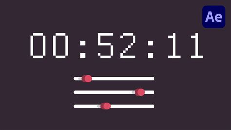 Configurable Timer - After Effects Project