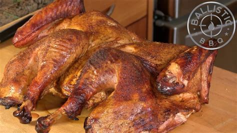 Spatchcocked Smoked Turkey Recipe Youtube