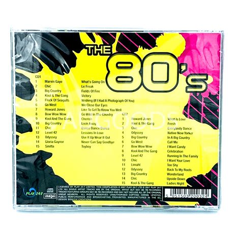 the 80 s 2 disc s of essential eighties brand new sealed music album cd ebay