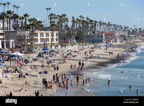 Beach At Oceanside California Usa Stock Photo Alamy