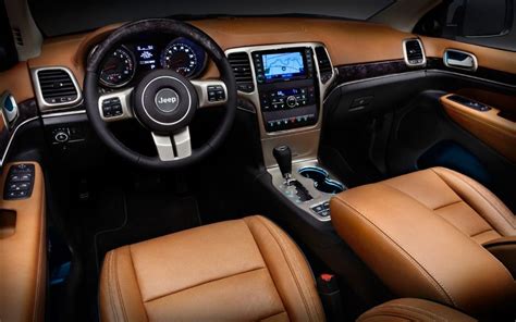 Jeep Grand Cherokee Overland Summit Interior 2011 Jeep Grand Cherokee