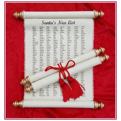 8 12 X 11 Santas Canvas Rolled Scrolls Scrolls Unlimited Inc