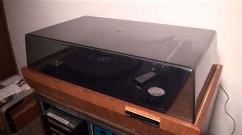 Vintage Panasonic Fm Am Stereo Music Center Vinyl Turntable Record