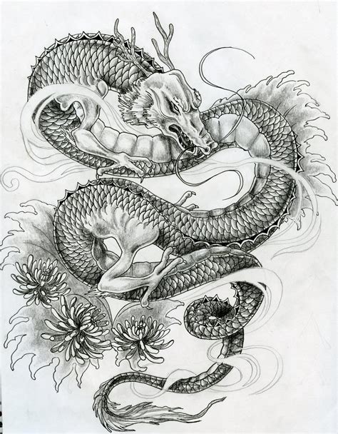 Japanese Dragon Tattoo Design By Zakariaseatworld On Deviantart