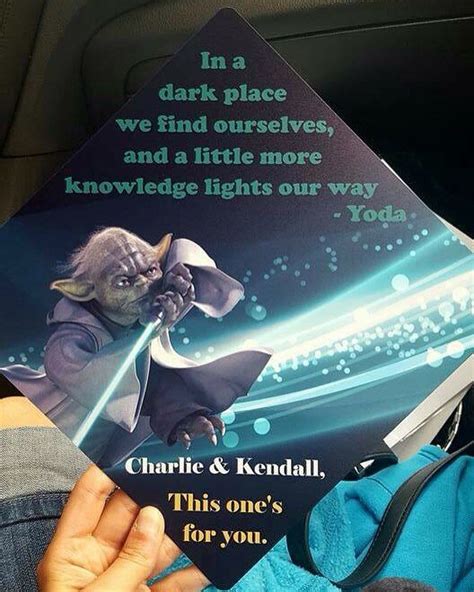 Yoda Star Wars Grad Cap Art Follow Us Motivation2study For Daily