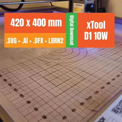 XTOOL D1 10W Basic Waste Wood Grid for 17x16 You Will Have 420 X 400 Mm