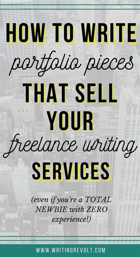 How To Create Your Freelance Writing Portfolio As A