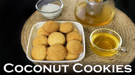 Coconut Cookies Recipe Youtube