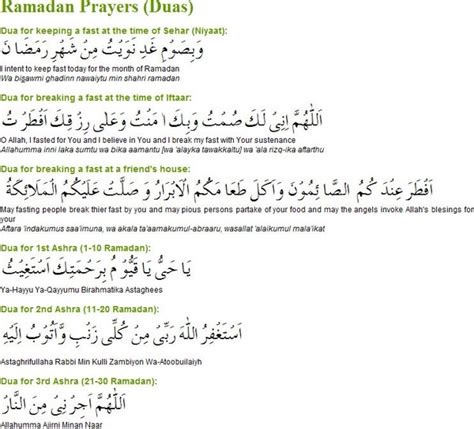 Read 5 beautiful dua for you this ramadan. Some common ramadan duas in Hindi | Best Holiday Pictures