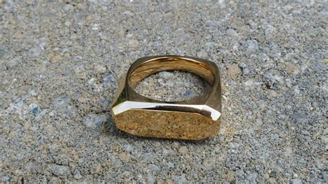 22k Gold Signet Ring Size 11 ⋆ Coin Rings By The Mint