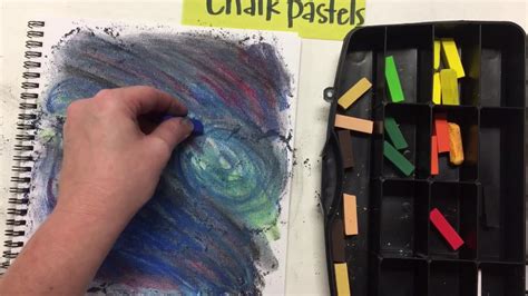 Chalk Pastel Techniques Youtube