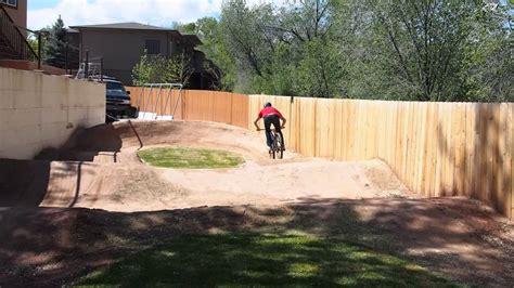 Pro Mountain Biker Ross Schnell On His Backyard Pump Track Youtube