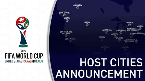 List Of Fifa World Cup 2026 Host Cities Sportswhy