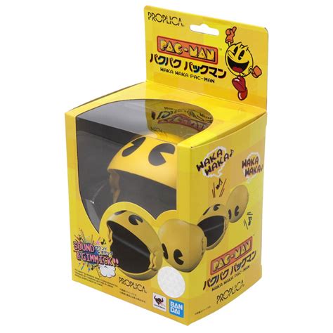 Bandai Proplica Pac Man Waka Waka Pac Man Figure Yellow