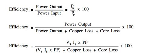 Transformer Losses And Efficiency Inst Tools