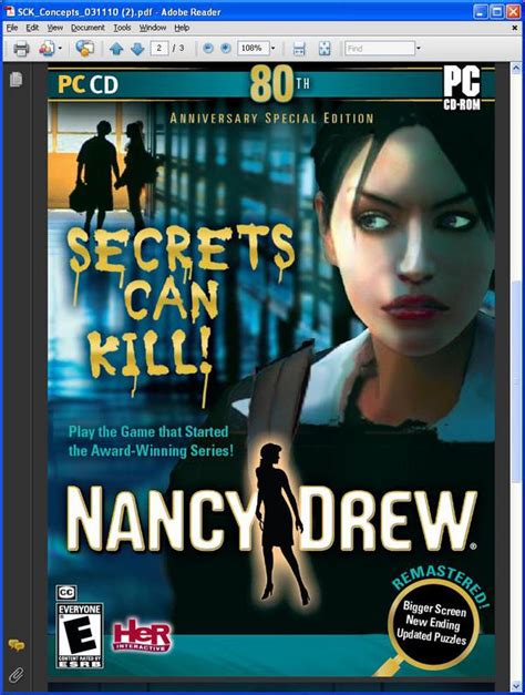Nancy Drew Secrets Can Kill Remastered Ndw