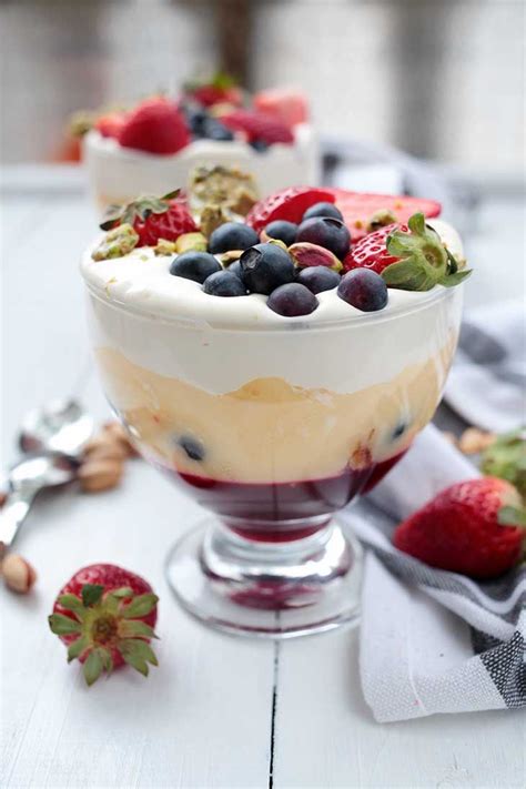 Well, vegan desserts tend to be either fresh fruit or sorbet. Vegan Trifle | Recipe | Vegan trifle recipe, Vegan trifle, Vegan baking dessert