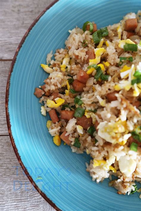 Jalapeno Spam Fried Rice Todays Delight