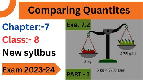Comparing Quantities Class 8 Exe 7 2 Part 2 Maths Learnmaths Learnmaths08