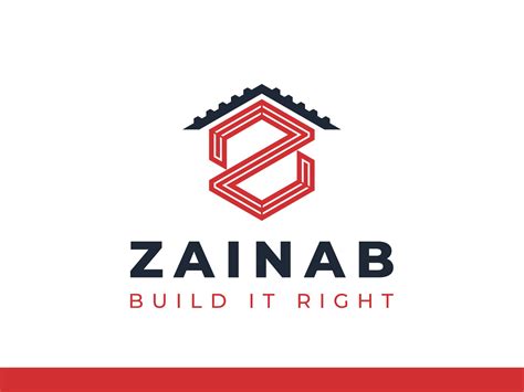 Eye Catching Logo For Zainab Building Materials Company Llc By Moshiur