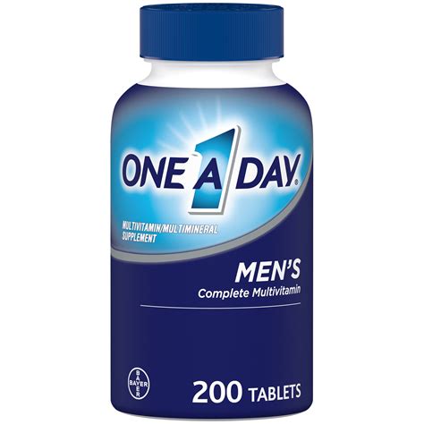 One A Day Mens Multivitamin Tablets Multivitamins For Men 200 Ct
