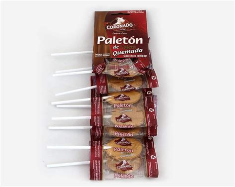 Mexican Candy Coronado Paleton De Cajeta Goat Milk Lollipops Suckers 10