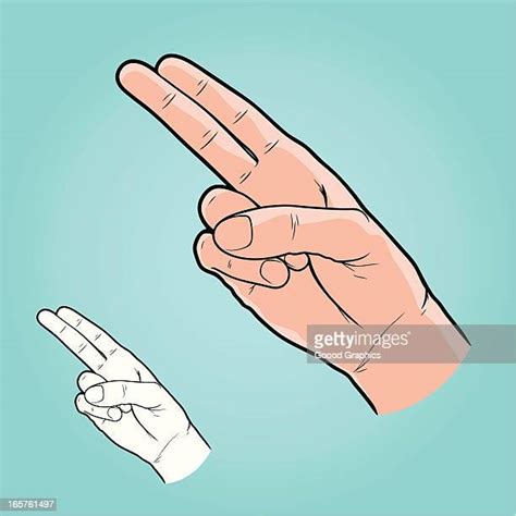 Two Fingers Up Photos And Premium High Res Pictures Getty Images