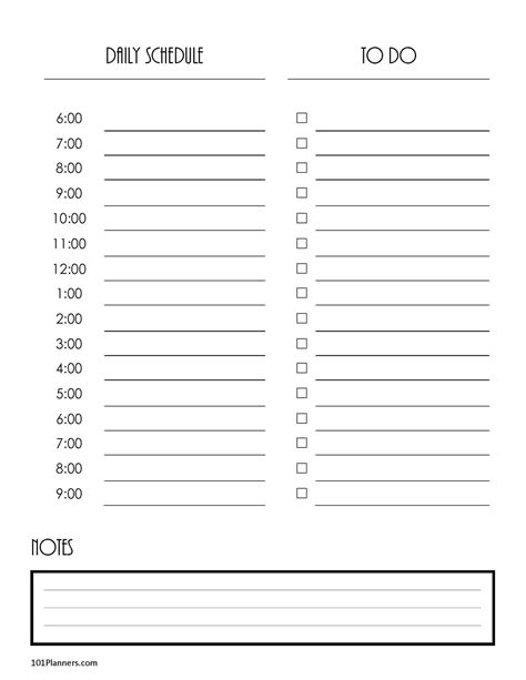 Blank Daily Calendar Free Printable Daily Calendar Templates