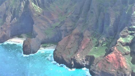 Kauai Napali Coast Sunshine Helicopters Flight Hd Youtube