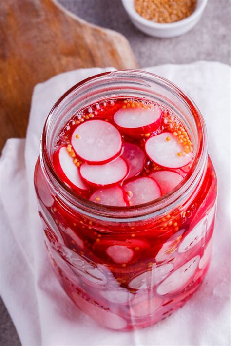 Easy Pickled Radishes Simply Delicious
