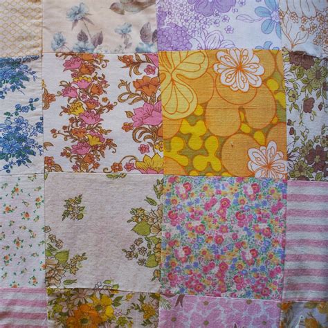 Zaranne Handmade Vintage Sheet Quilt